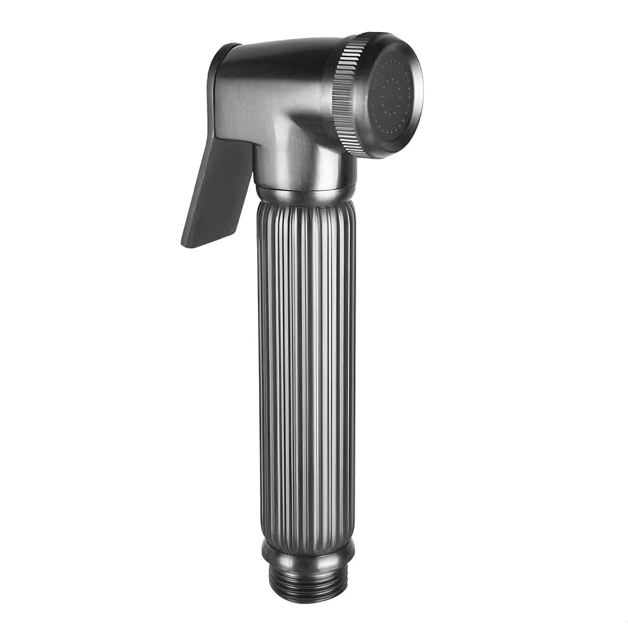 Pistola pulverizadora para lavagem corporal com fluido de precisão pressurizada de controle duplo
