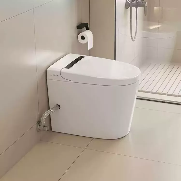 Banheiro inteligente moderno e minimalista