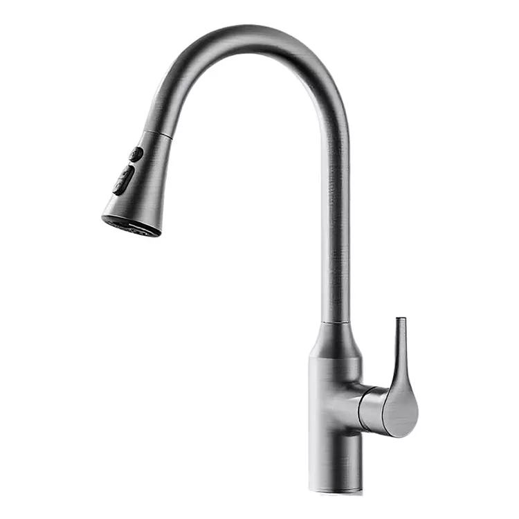 Torneira de cozinha giratória removível para quente e fria Torneira de cozinha giratória removível para quente e fria