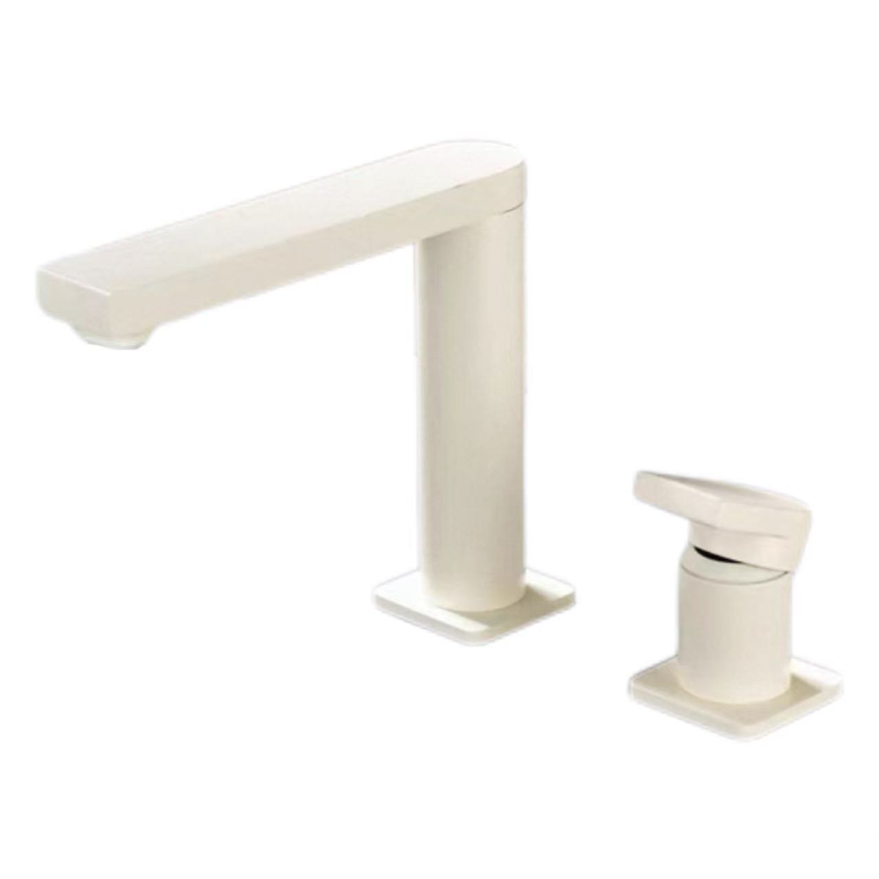 Torneira Split Minimalista Branco Puro