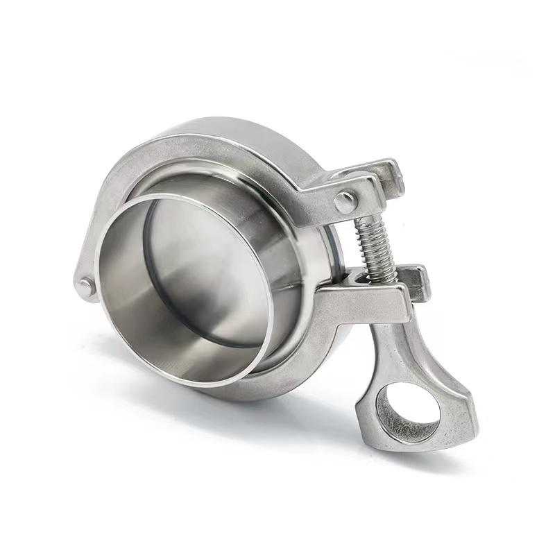 Kit de flange cego com braçadeira de instalação rápida