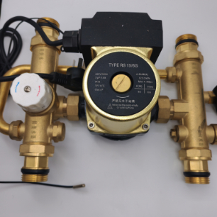 Conjunto de bomba de circulação de mistura inteligente com temperatura controlada