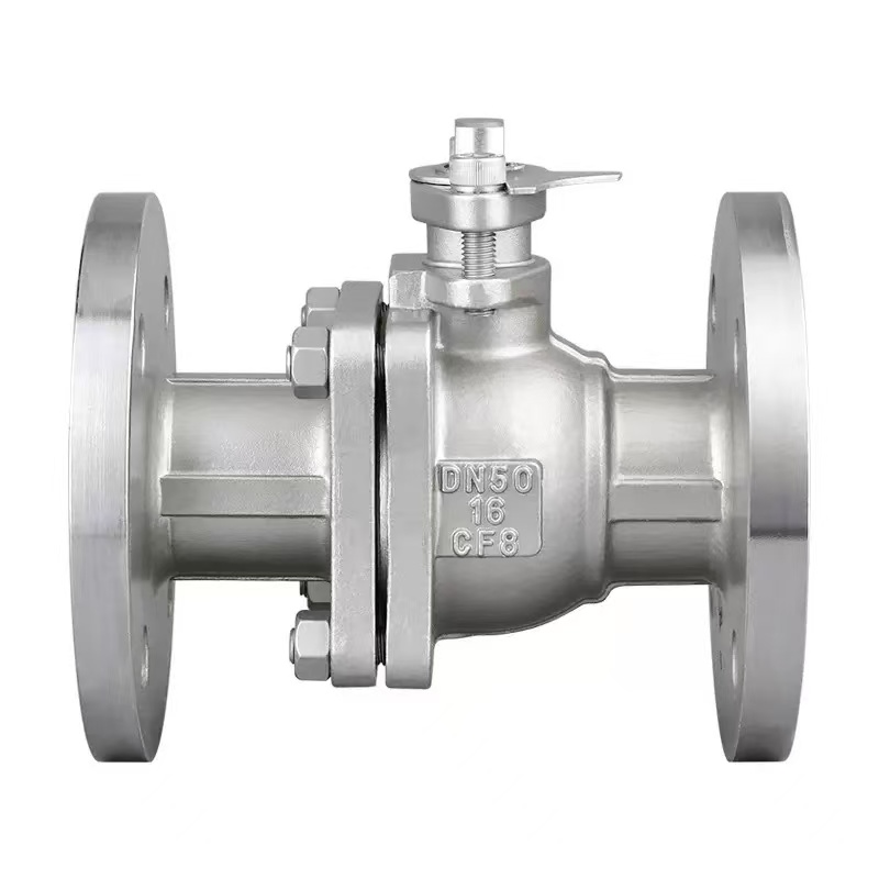 Válvula de esfera com flange de vapor